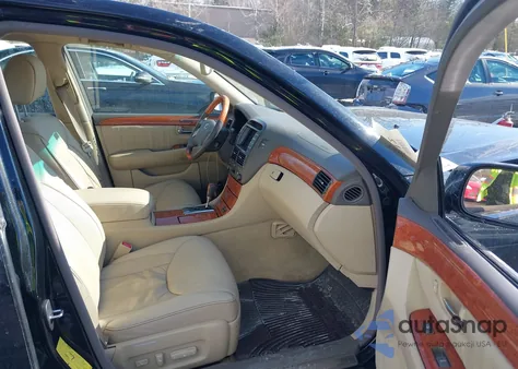 2006 Lexus Ls 430 из США, поврежденный, VIN JTHBN36F165049743